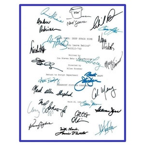 Star Trek Deep Space Nine Final Episode Script What You Leave 23X Rpt Last Show