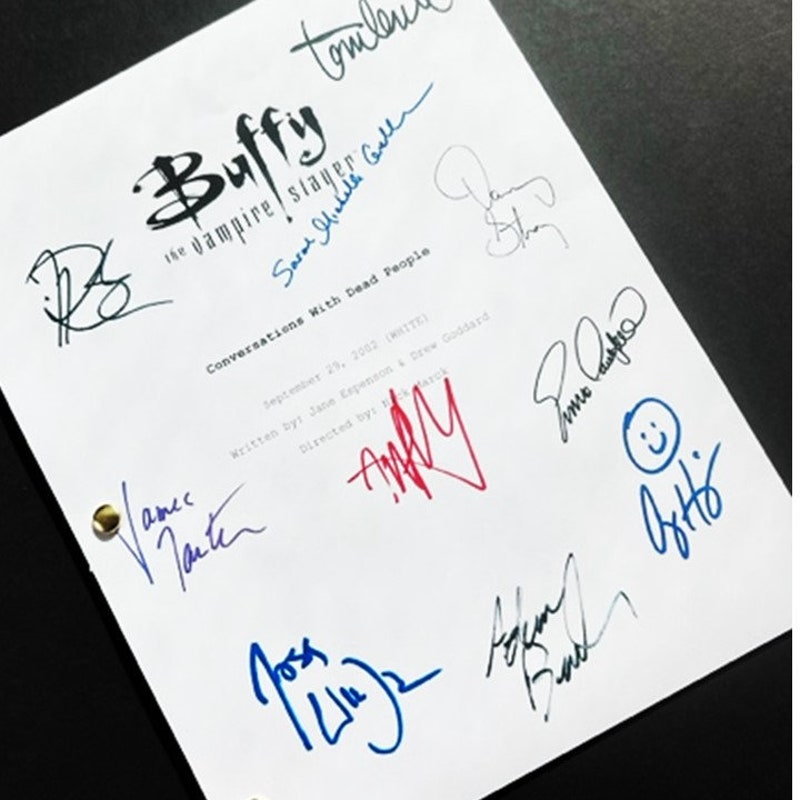 Sarah Michelle Gellar Signed - Etsy