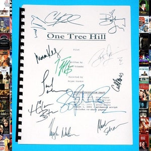 One Tree Hill Signed Script Chad Michael Murray, James Lafferty, Sophia Bush, Hilarie Burton, Paul Johansson, Cullen Moss + More