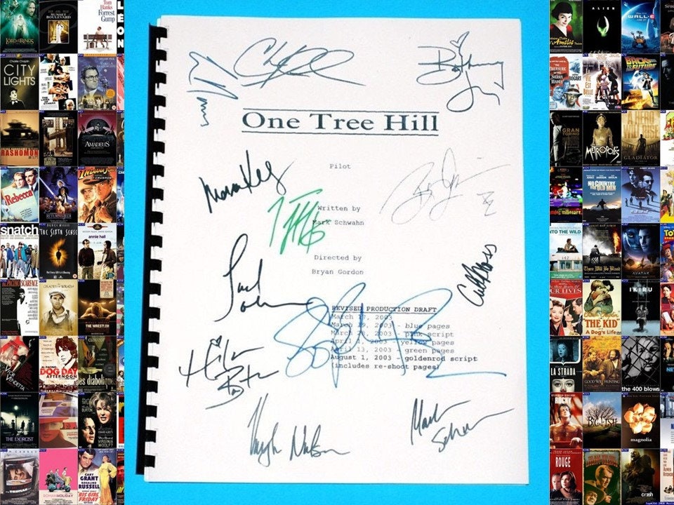 One Tree Hill Signed Script Chad Michael Murray James 