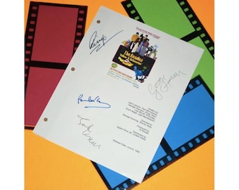 Yellow Submarine The Beatles Movie Script Signed Screenplay Autographed: George Harrison, John Lennon, Paul McCartney, Ringo Starr