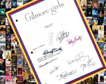 Gilmore Girls Pilot Signed Script Autographed: Lauren Graham, Alexis Bledel, Jacklyn Smith, Scott Patterson, Melissa McCarthy