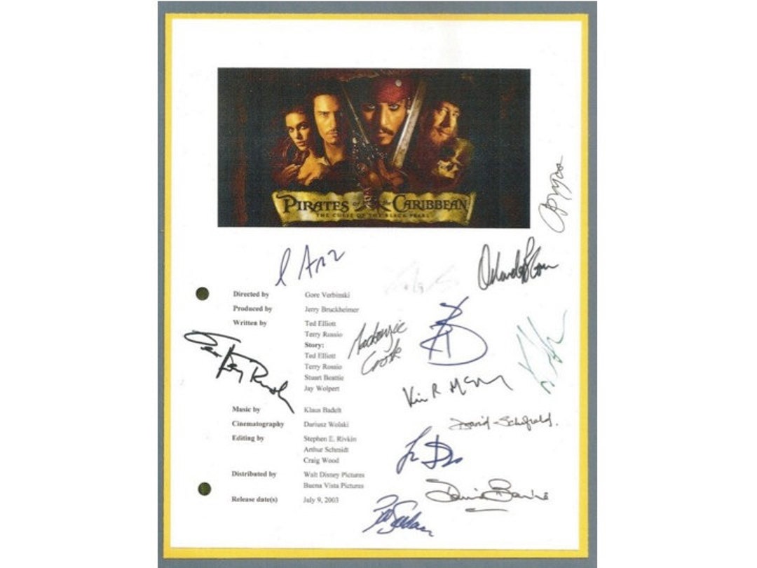 Pirates of the Caribbean Movie the Curse of the Black