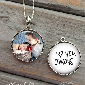 Custom Handwriting Necklace - Handwriting Jewelry - Your Actual Handwriting - Custom Handwriting Pendant Necklace, handwriting