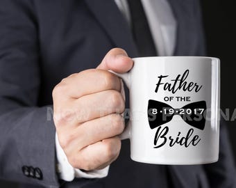Father of the Bride, Father of the bride gift , Father of the Bride gift idea, Father of the Bride present, thank you gift, coffee mug, FOB