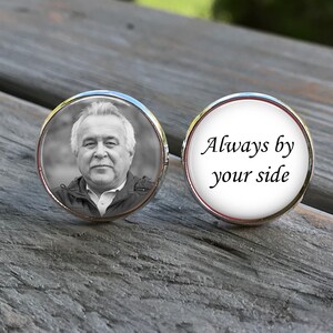 Memorial cufflinks, Custom Photo cufflinks, Wedding Cufflinks, Picture Cuff Links, custom cuff links, Groom cuff links, photo cufflinks