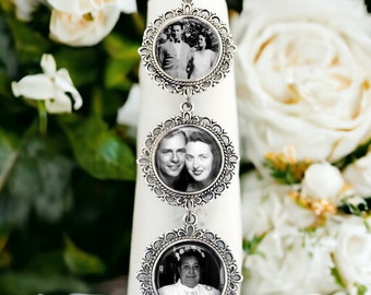 Photo Wedding Bouquet Charms - bridal bouquet charms - Photo wedding bouquet charm - Bridal Charms - memorial Bridal Bouquet Charms