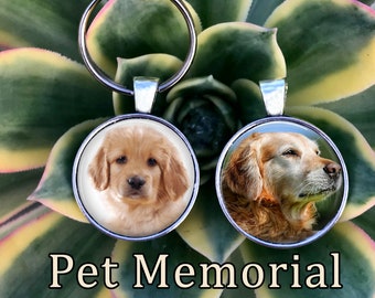 Pet Memorial Keychain, Pet Memorial, Pet Loss Gifts, Pet Loss, Dog Memorial, Cat Memorial, Pet Remembrance, Pet Memorial Gift,photo keychain