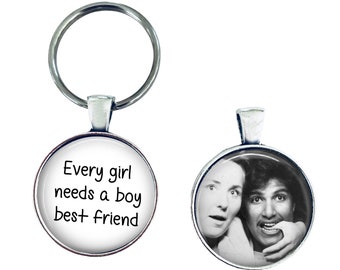 Portachiavi Bestie Con Ciambella: Regalo Divertente Per Amica Del Cuore, BFF, Soul Sister