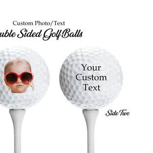 infusion Personalized Golf Ball Gift Set - Monogrammed Golf Balls - 12  Custom Golf Balls Plus 2 NexTees