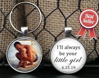 FATHER of the BRIDE GIFT - Mother of the Bride gift - "I'll always be your little girl" - father of the bride - gift from bride, daughter