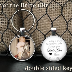 Father of the Bride Gift from Bride, Father of the Bride Gifts, Father of the Bride, Father of the Bride Gift Ideas, photo keychain