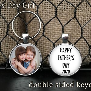 Personalized Father's Day gift, photo key chain, best gift ever for my dad image 3