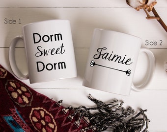 DORM MUG, dorm gift, Dorm sweet dorm, dorm decor - college freshman, gift for college student, college student coffee mug, college dorm, mug