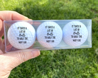 Funny Golf Balls Etsy