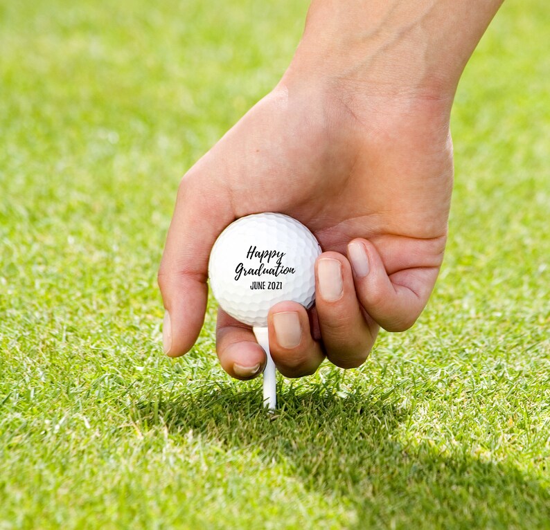 HAPPY GRADUATION Golf Balls Graduation Gift Gift Golf Etsy