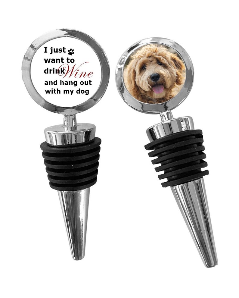 2 Sided Wine Stopper i Just Want to Drink Wine and Hang Etsy