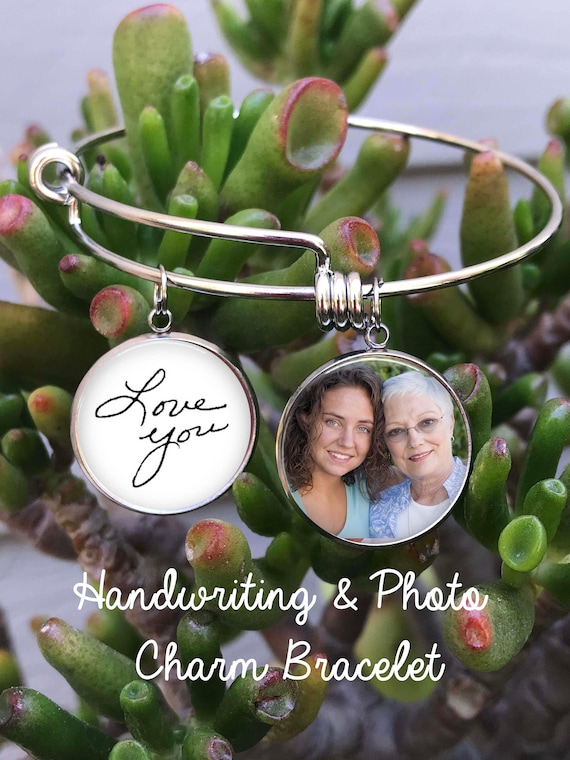 Etsy handwriting deals bracelet