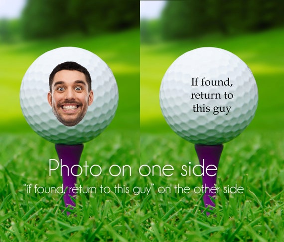 Photo Golf Balls Funny Golf Balls If Found Return to This Guy