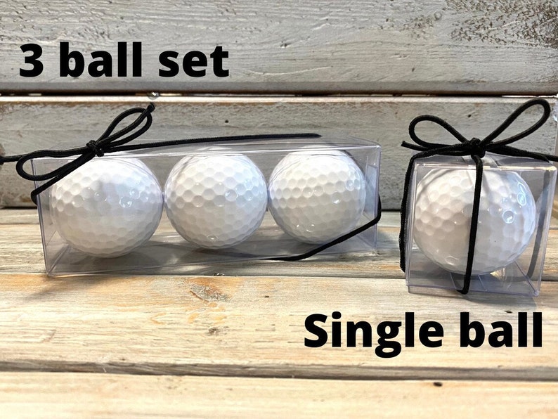 Couple Golf Balls, FORE-EVER, bride and groom golf balls, wedding golf balls wedding gift for couple golf wedding, engagement image 3