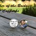 Father of the Bride Gift - Gift from Bride - cufflinks - always your little girl - wedding cuff links - weddings - gifts for dad - wedding 