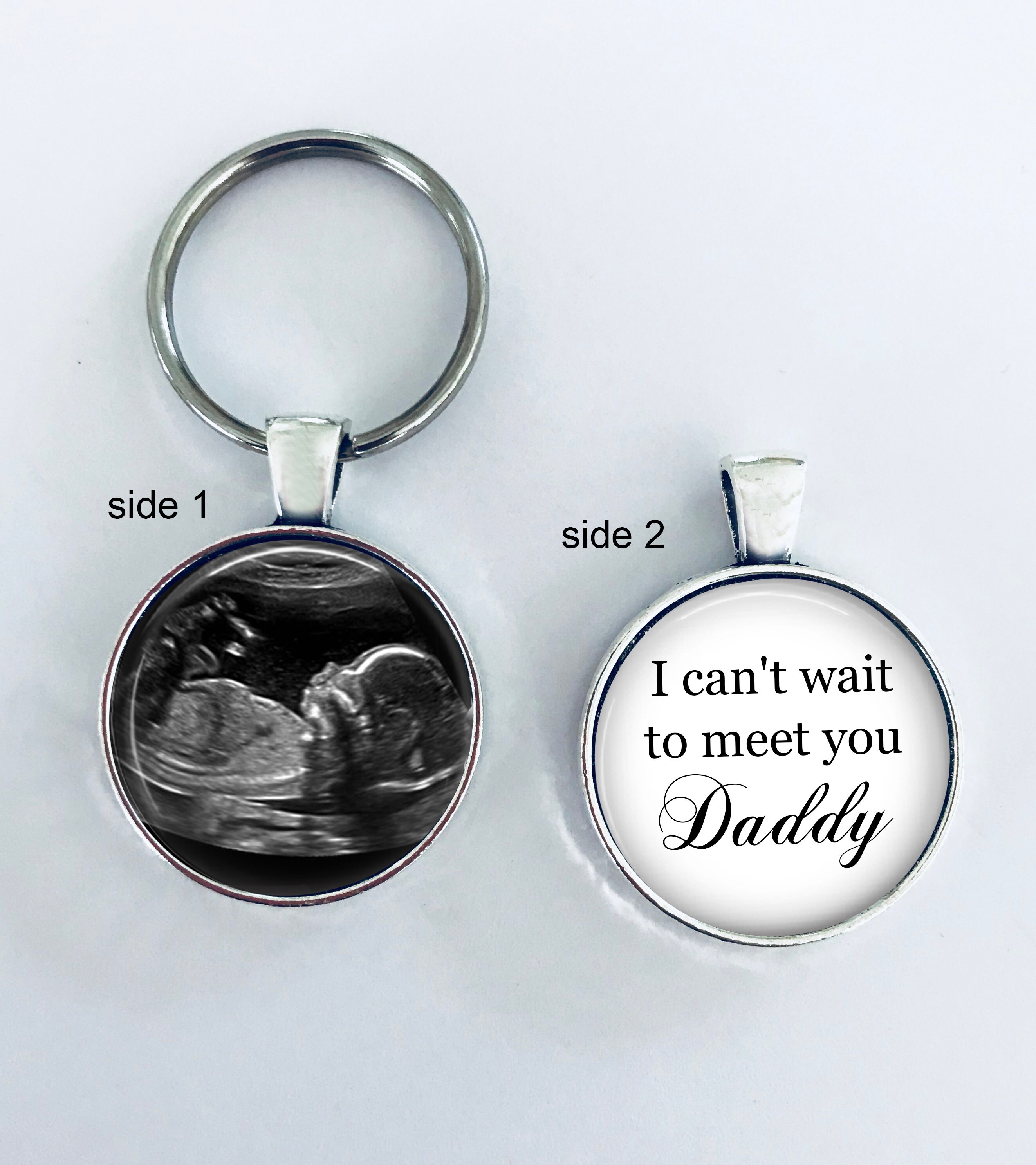 MOTHER S DAY GIFT Baby Sonogram Keychain Ultrasound Keychain Gift Gifts for Daddy Gifts for Mommy I Can t Wait to Meet You Keychain Etsy Australia