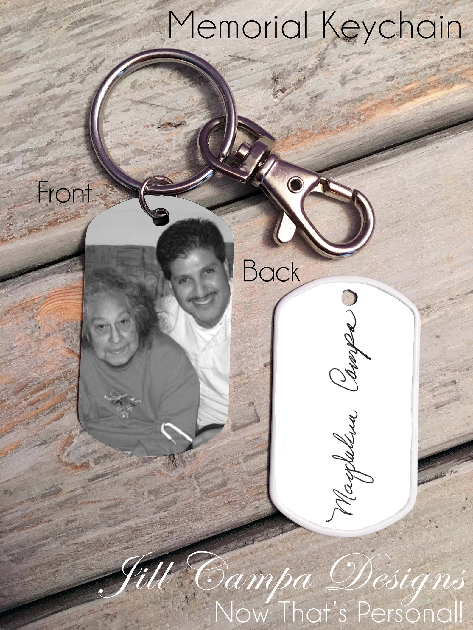 Memorial Gift Custom Handwriting Keychain Handwriting - Etsy