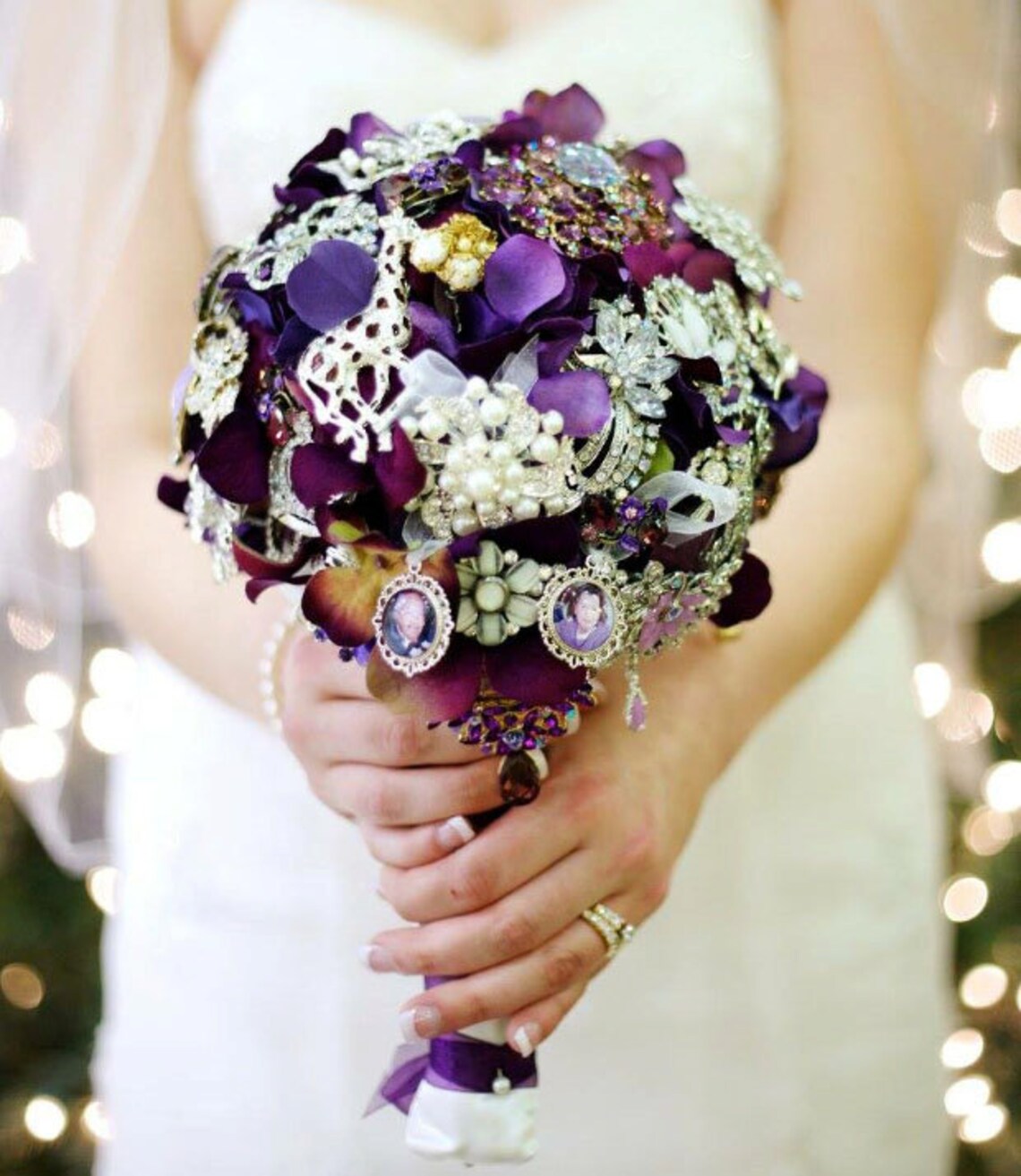 Photo Wedding Bouquet Charms Bridal Bouquet Charms Photo - Etsy