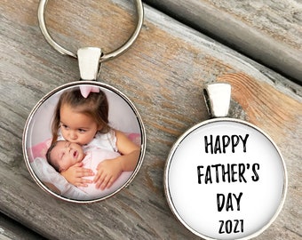 Personalized Father's Day gift, photo key chain, best gift ever for my dad