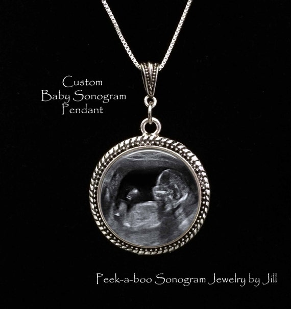 Sonogram necklace on sale for mom