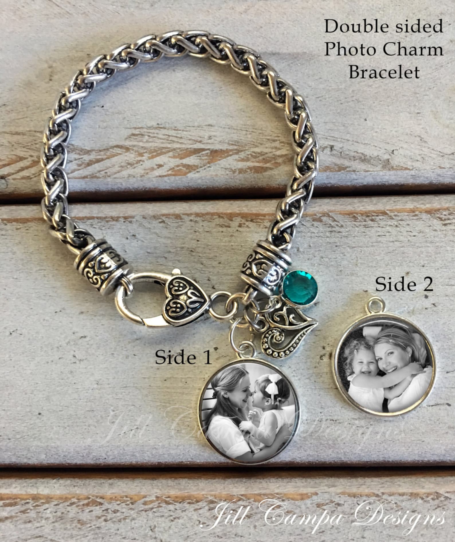 Photo Bracelet Personalized Photo Bracelet Photo Jewelry Etsy