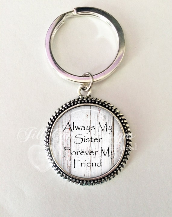 Sister Keychain Gift for Sister Gift From Sister Etsy