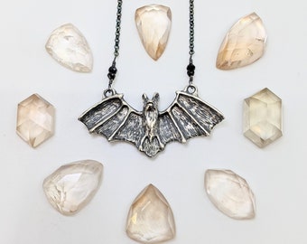 Bat Necklace ~ ready to ship!