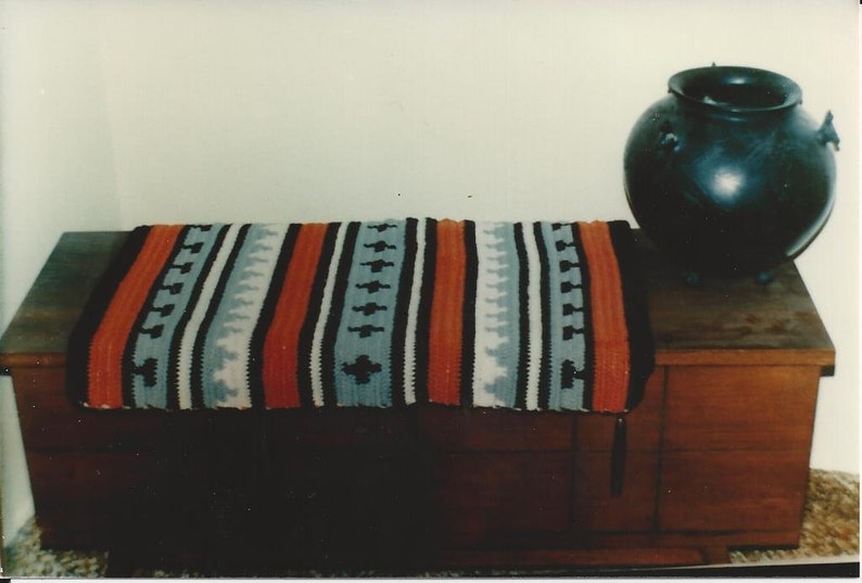 Chinle Squaw Blanket Crochet Pattern image 1