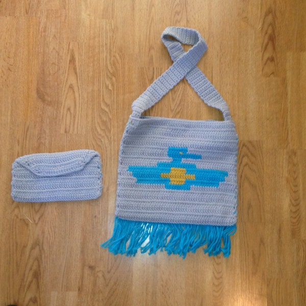 Thunderbird Bag and Clutch Crochet Pattern