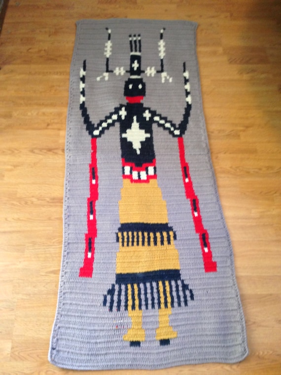 Mescalero Apache Mountain Spirit Dancer Crochet Pattern Canada