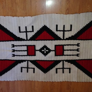 Sioux Design Afghan Crochet Pattern