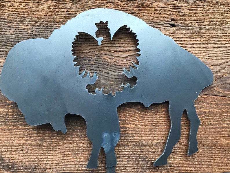 Polish Falcon Buffalo Lawn Ornament Etsy