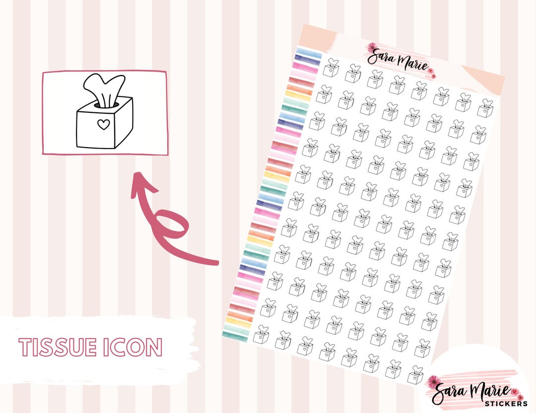 Neutral Tissue Modle Neutral - Tissue Icons - Etsy