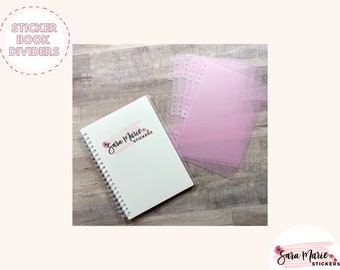 DIVIDERS - Reusable Sticker Book