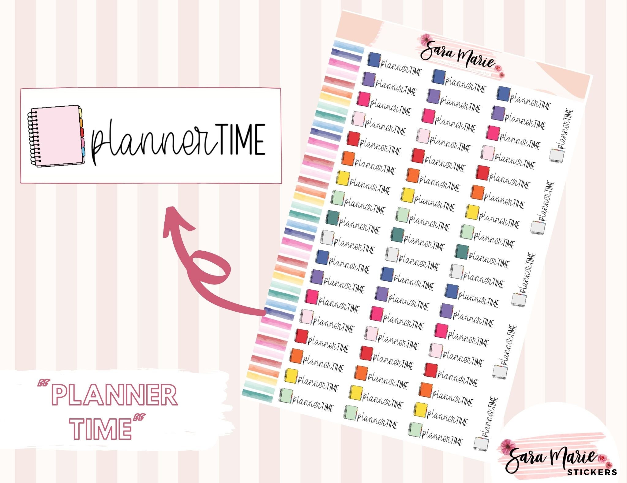PLANNER TIME Planner Stickers - Etsy