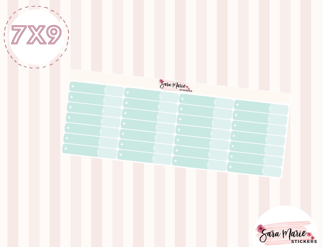 MINT Expense Tracking Stickers Etsy