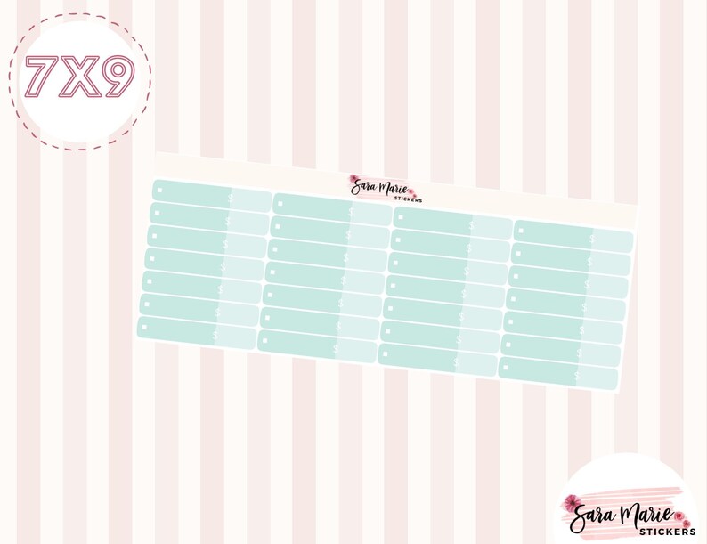 MINT Expense Tracking Stickers Etsy