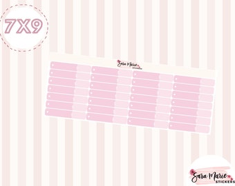 PINK - Expense Tracking Stickers