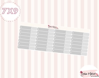 GRAY - Expense Tracking Stickers
