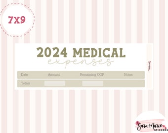 2024 Medical Tracker