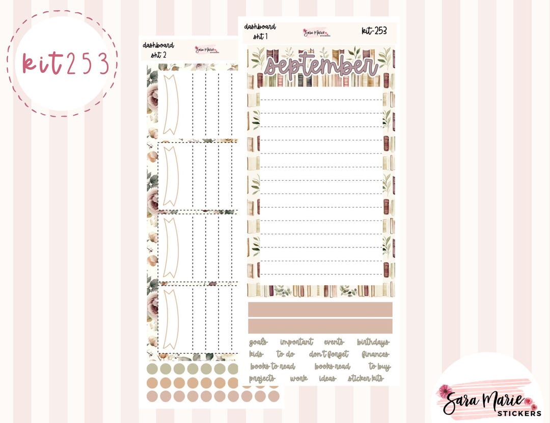 Kit-253 - Dashboard & Scripts - Etsy