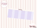 PURPLE - Expense Tracking Stickers