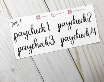 Neutral Paycheck Script Headers (1-4)