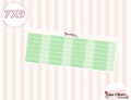 GREEN - Expense Tracking Stickers